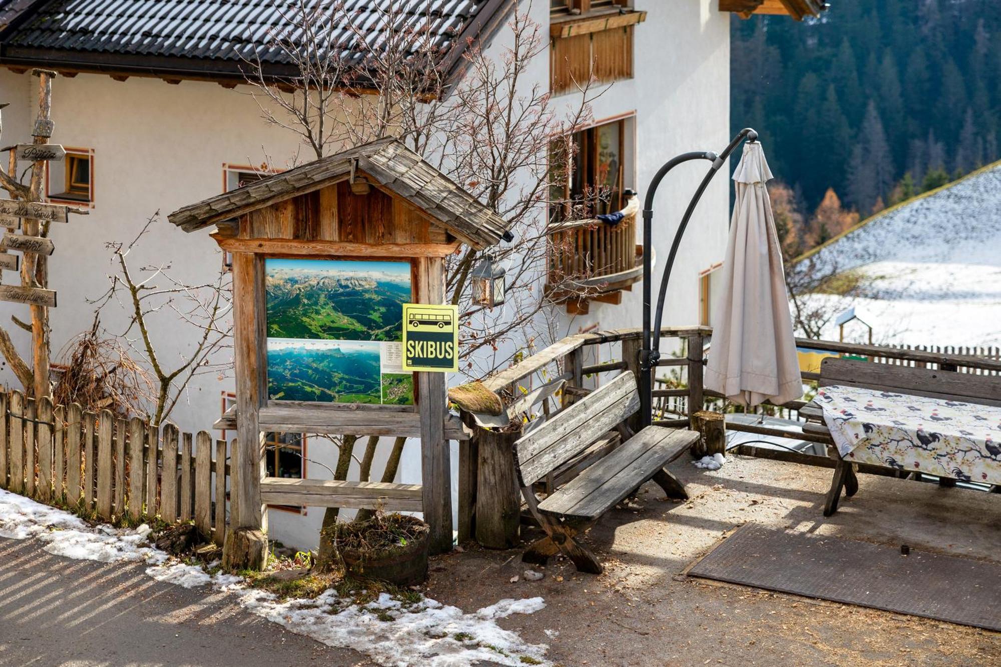Maierhof Villa La Valle Buitenkant foto