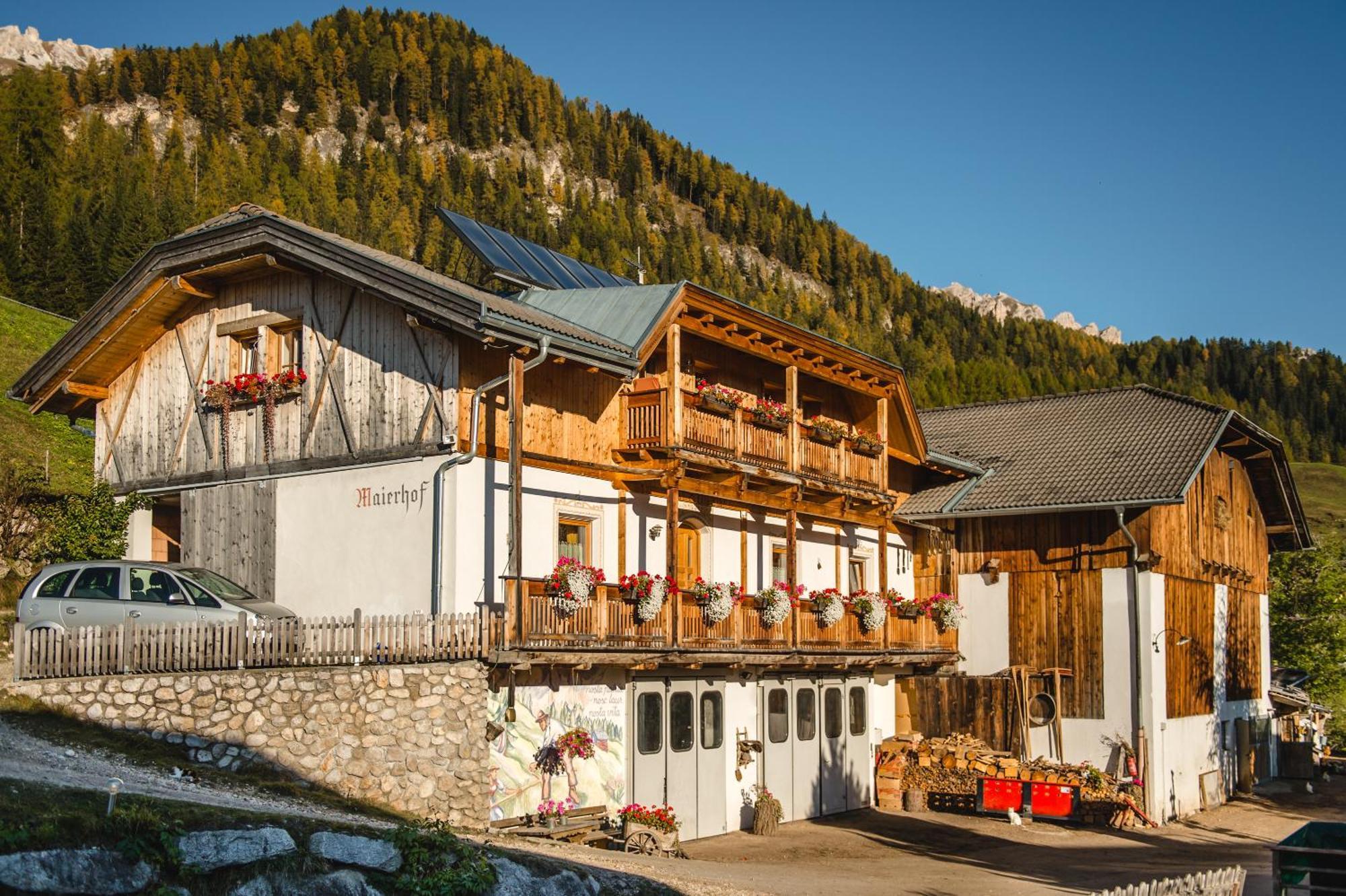 Maierhof Villa La Valle Buitenkant foto