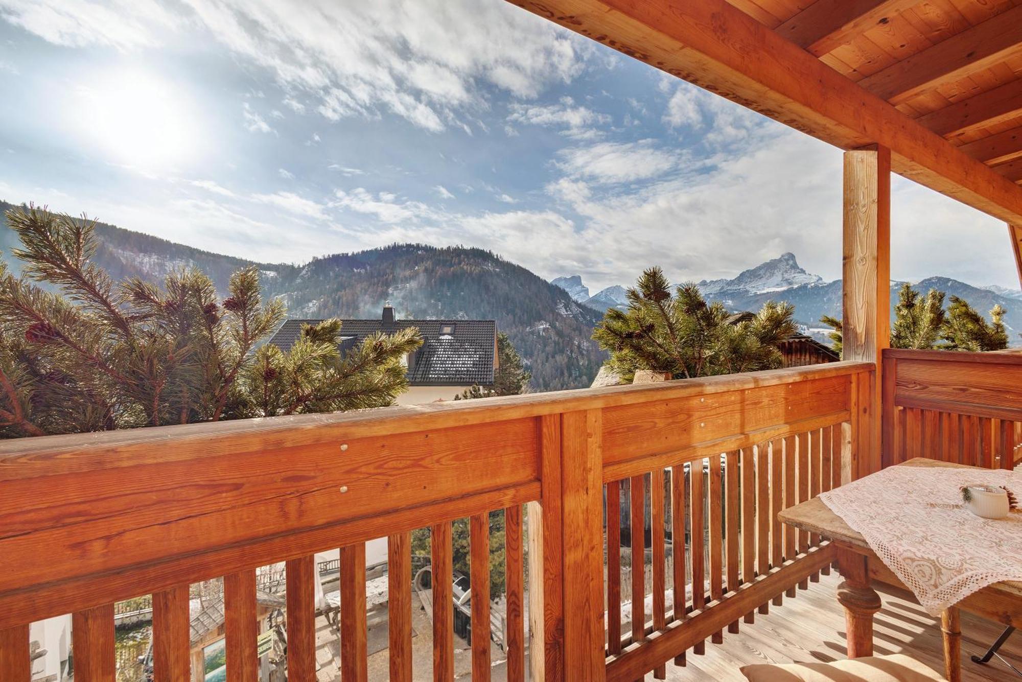 Maierhof Villa La Valle Buitenkant foto
